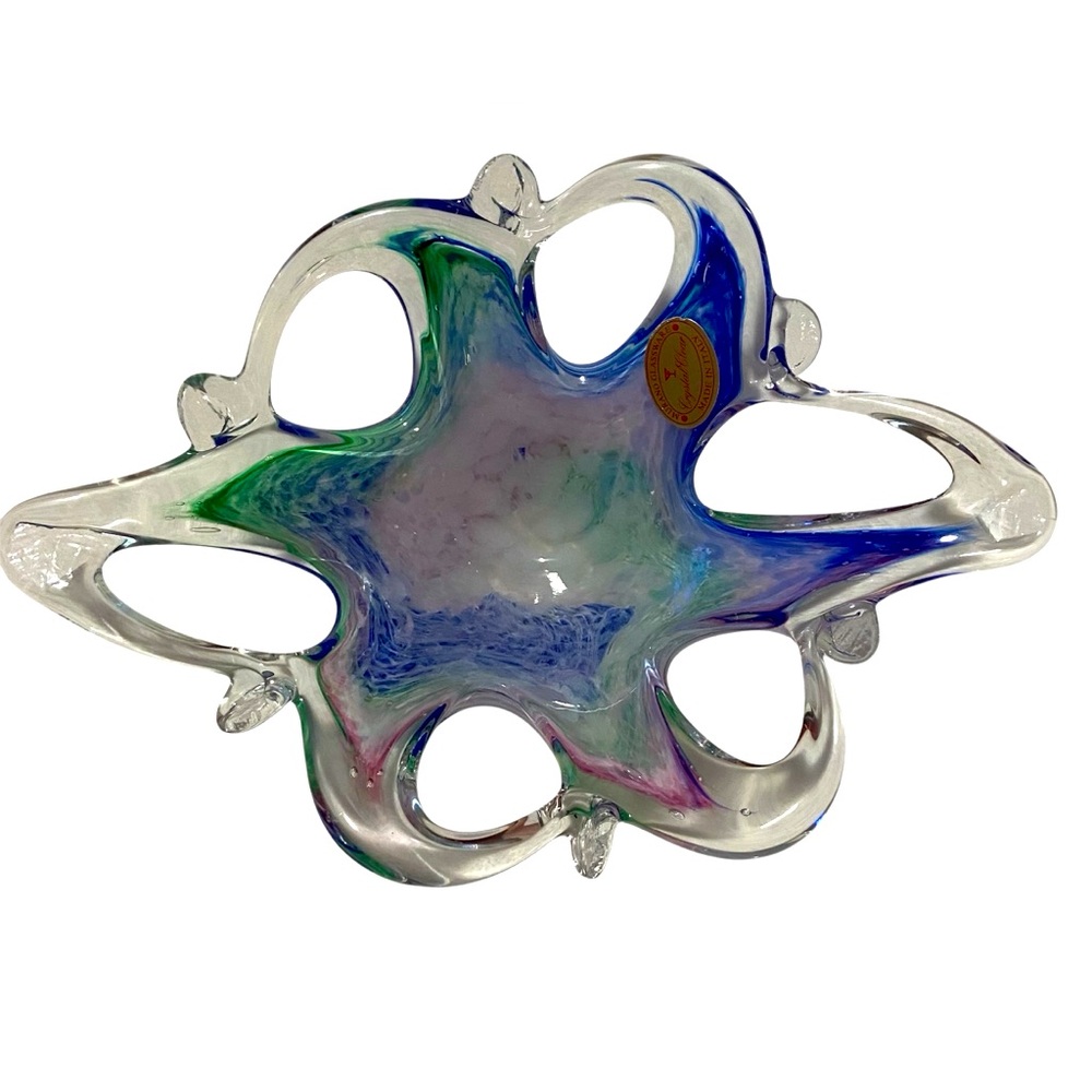 Murano glass dish